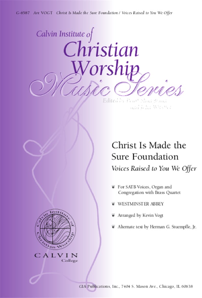 Christ Is Made the Sure Foundation